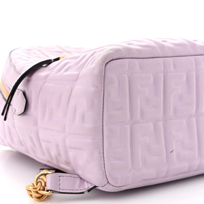 Fendi Nappa FF 1974 Embossed Mini Backpack Anemone 9 of 15