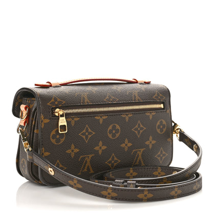 Louis Vuitton Monogram Pochette Metis East West 3 of 10