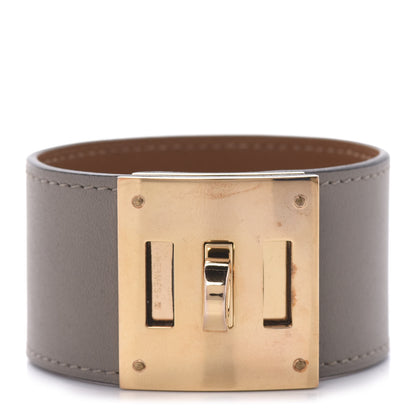 Hermes Swift Kelly Dog Bracelet T3 Gris Asphalte 1 of 6