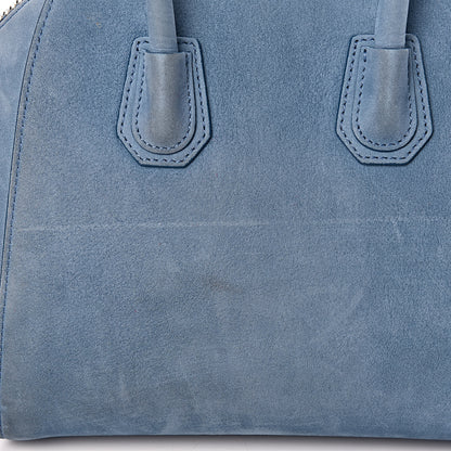 Givenchy Nubuck Mini Antigona Blue 13 of 17