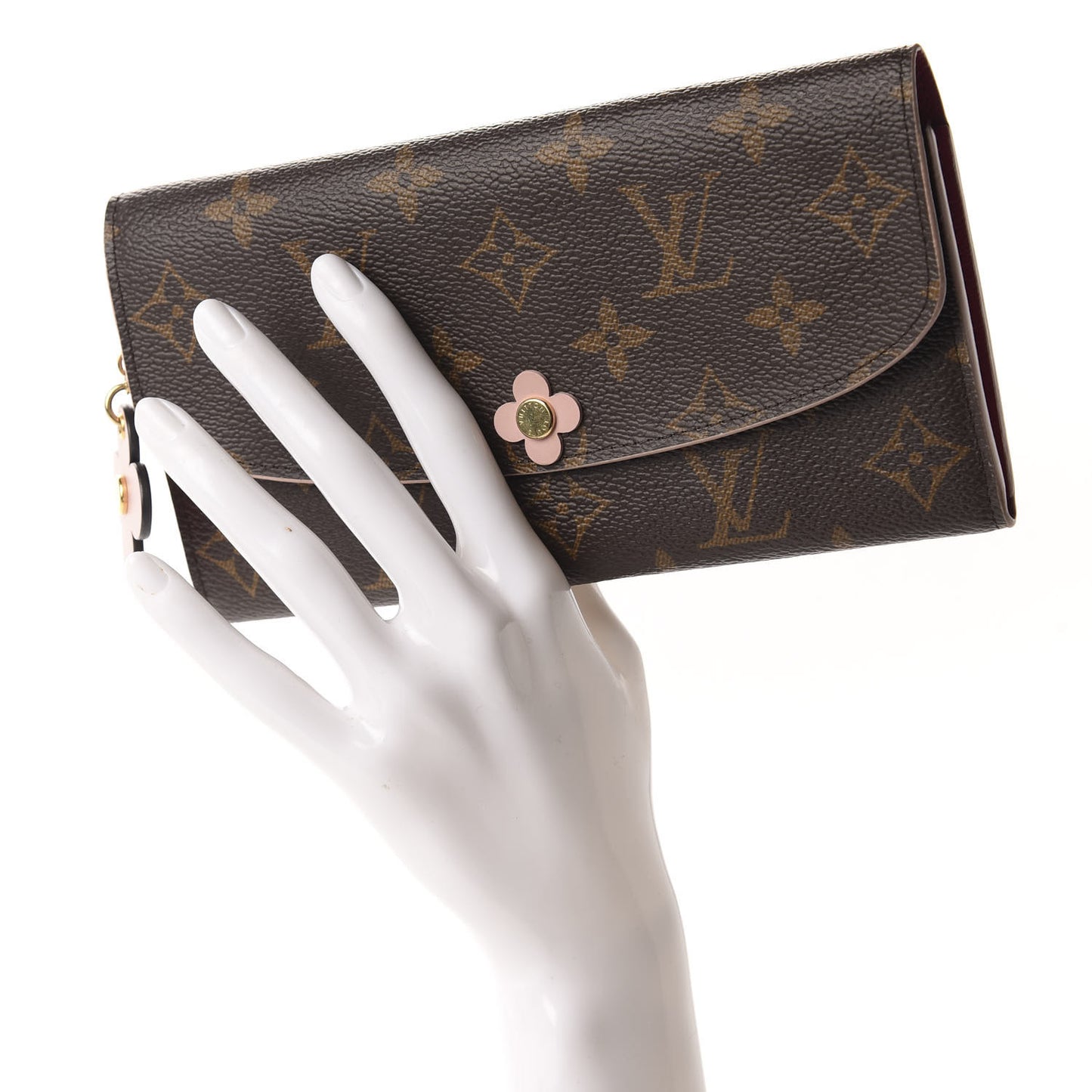 Monogram Bloom Flower Emilie Wallet