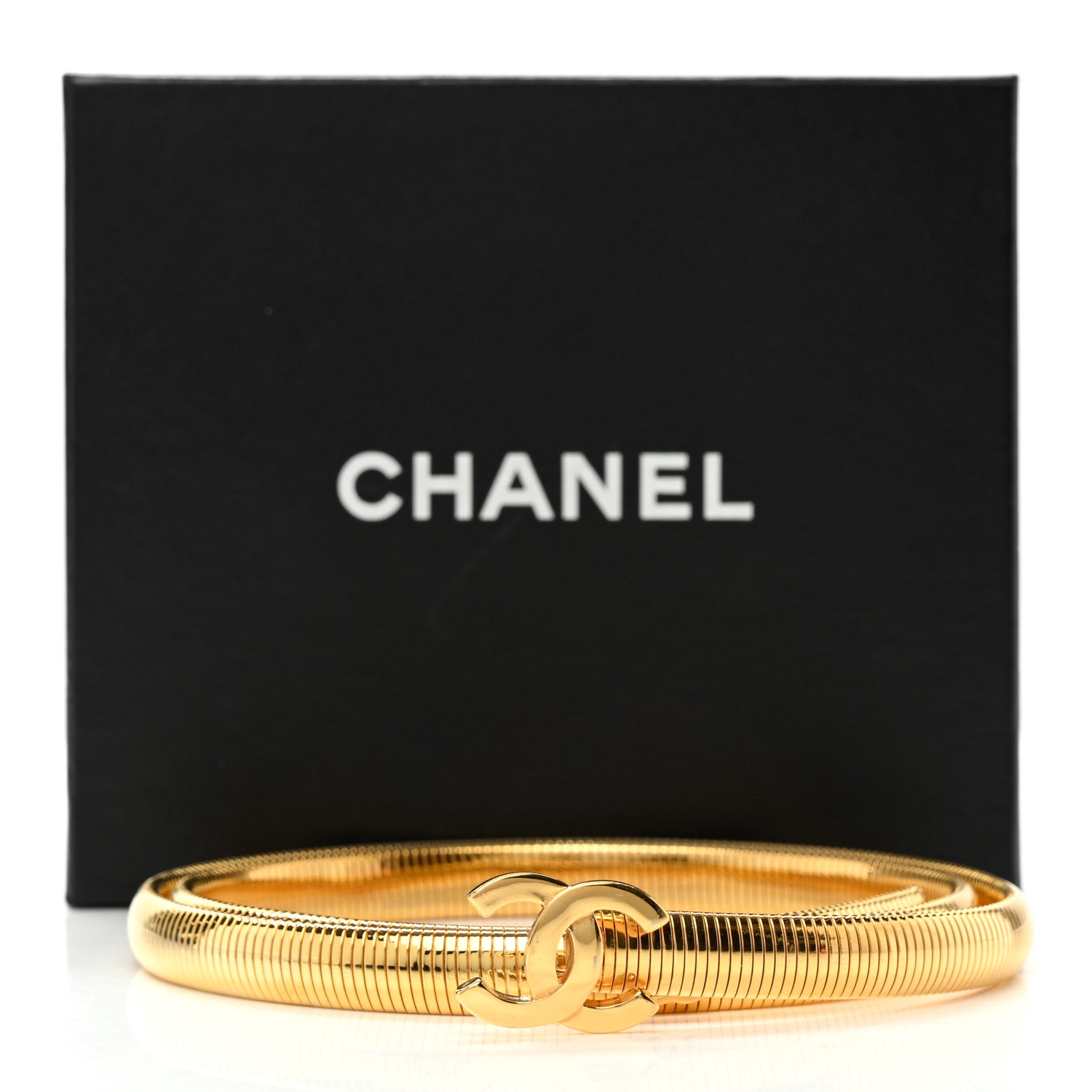 Chanel Metal CC Belt Gold 4 of 4