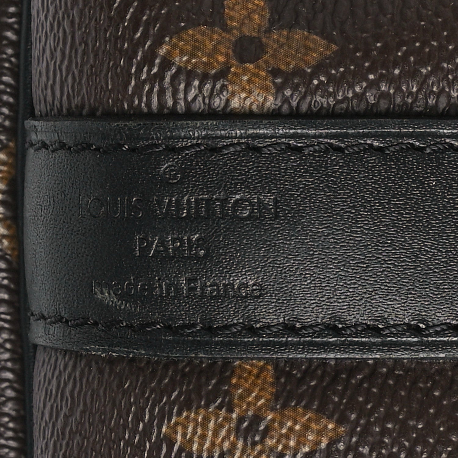 Louis Vuitton Monogram Macassar Keepall Bandouliere 45 5 of 10