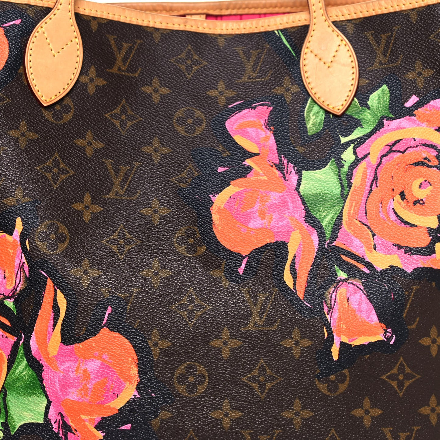 Monogram Roses Neverfull MM