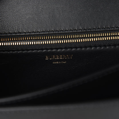 Burberry Grained Calfskin Medium TB Bag Black 6 of 10