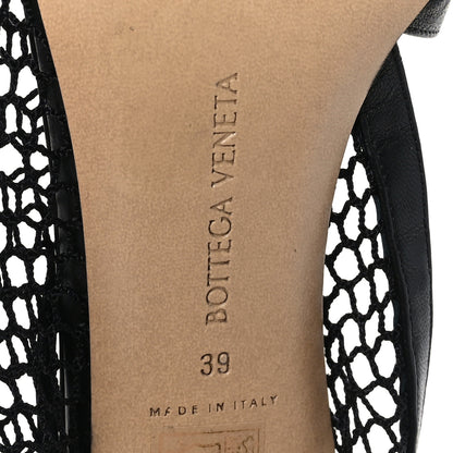 Bottega Veneta Mesh Nappa Chunky Chain Sandals 39 Black 7 of 7