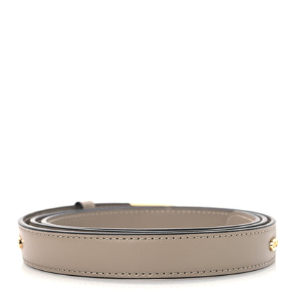 Fendi Vitello King Fendi O'Lock 2CM Belt 95 38 Tortora 2 of 5