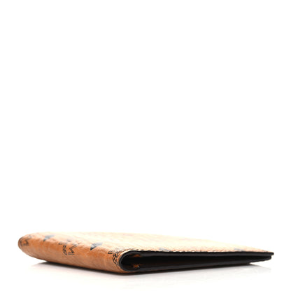 MCM Visetos Small Flap Wallet Cognac 4 of 11