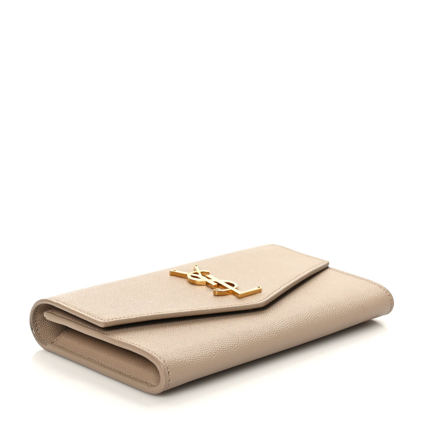Grain De Poudre Monogram Uptown Chain Wallet Dark Beige