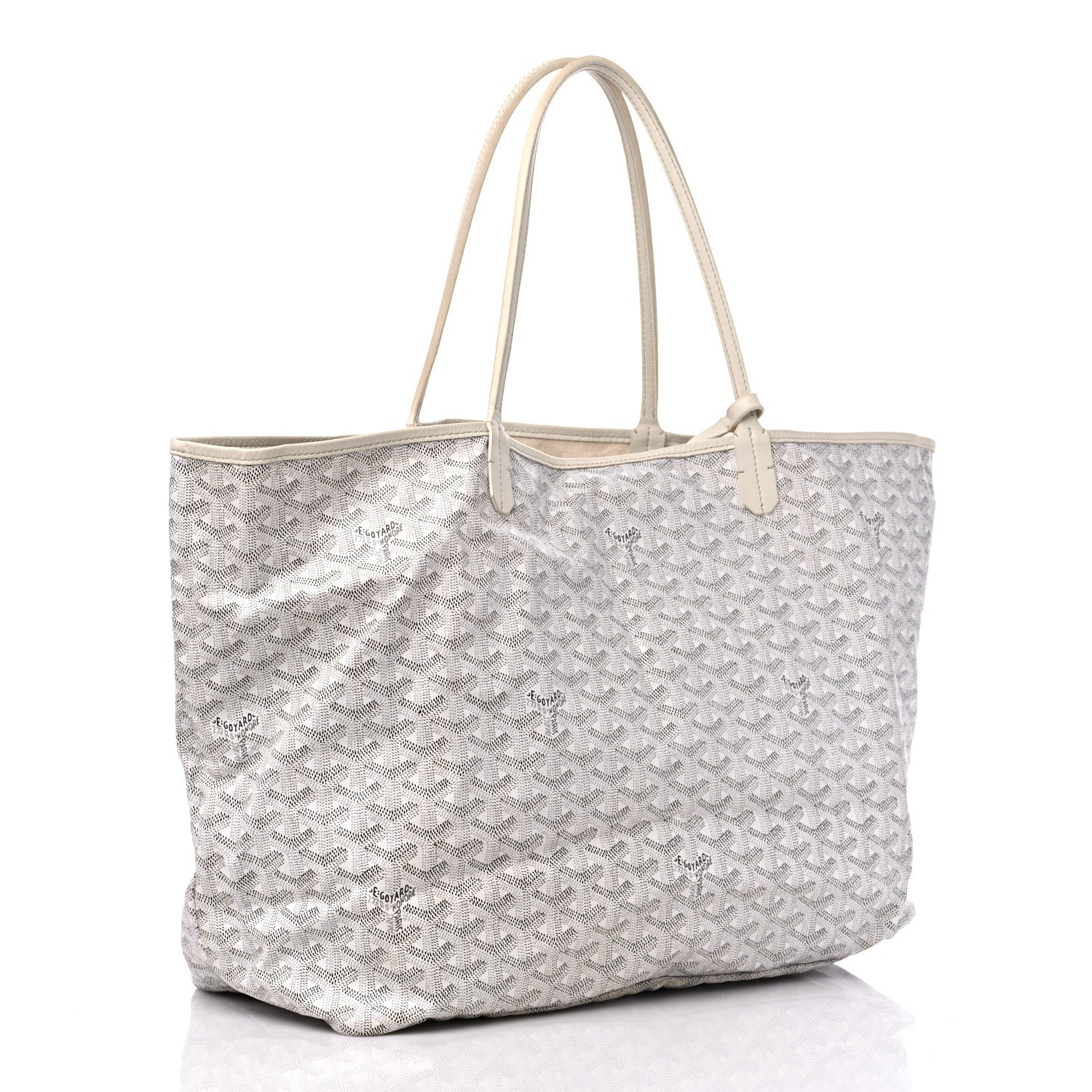 Goyard Goyardine Saint Louis GM White 4 of 17