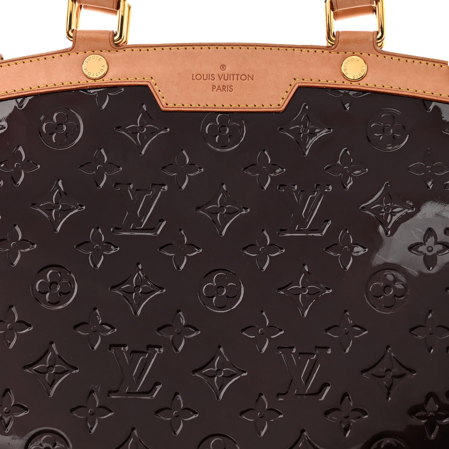Louis Vuitton Vernis Brea GM Amarante 7 of 14
