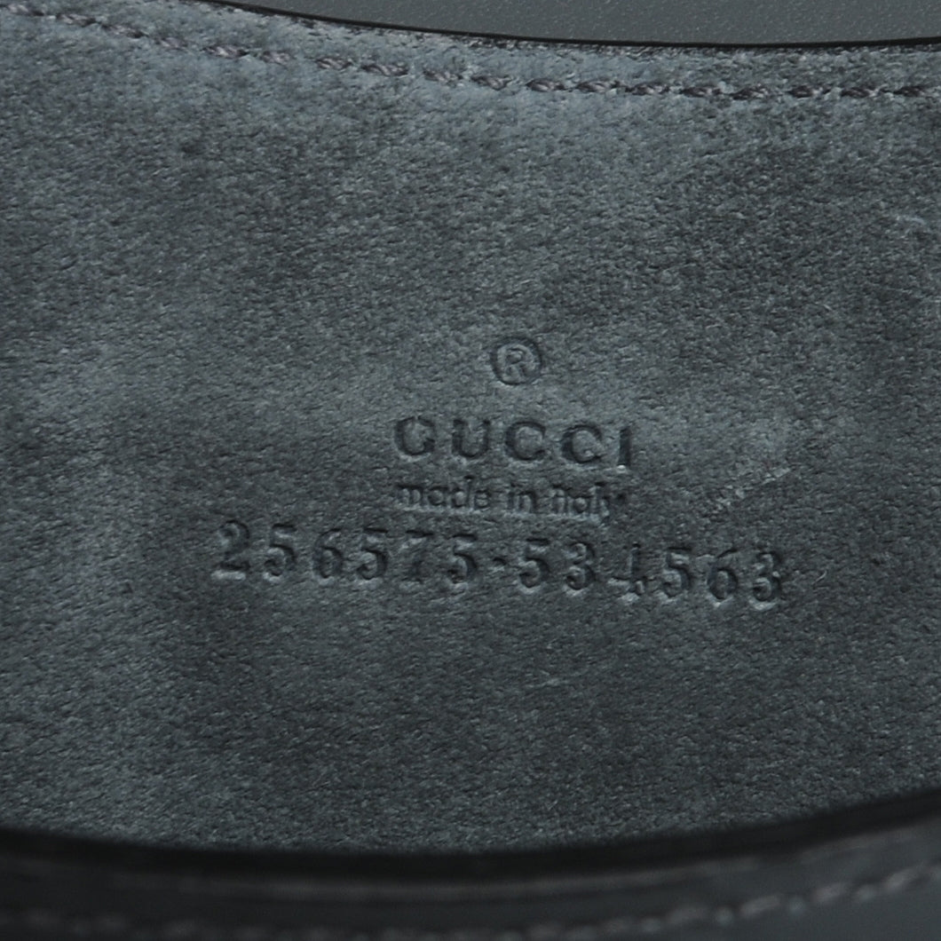 Rubber Guccissima Ipad Case Charcoal