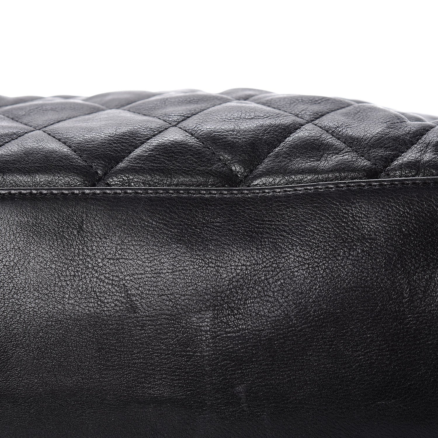 Chanel Calfskin Quilted Large Chain Me Hobo Black 9 of 13