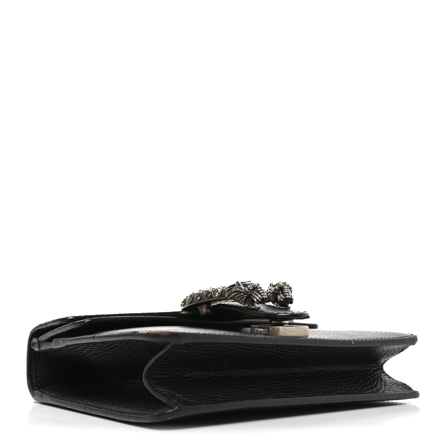 Gucci Calfskin Mini Dionysus Shoulder Bag Black 4 of 10