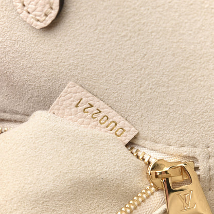 Louis Vuitton Empreinte Monogram Giant By The Pool Onthego MM Cream Saffron 9 of 10