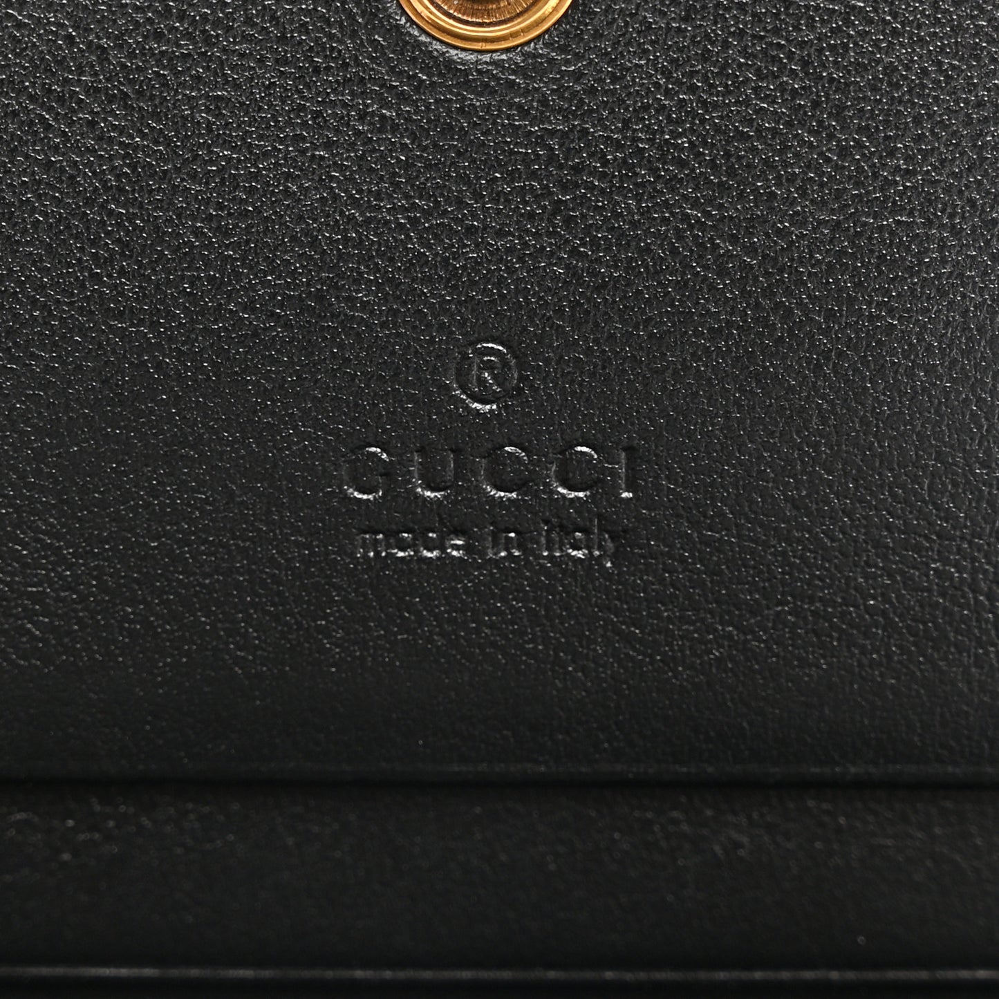 Calfskin Matelasse GG Marmont Card Case Wallet Black