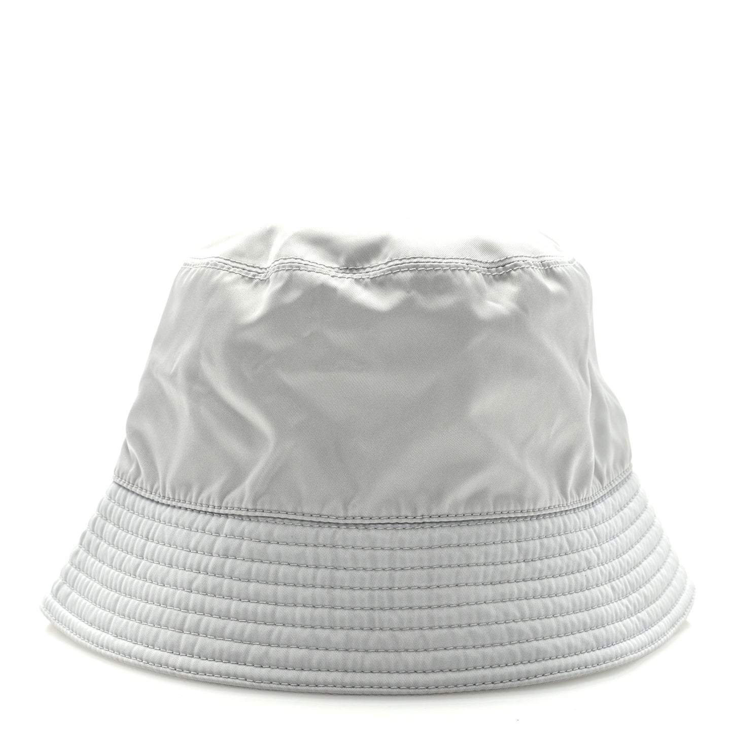 Re-Nylon Metal Triangle Logo Womens Bucket Hat S Fiordaliso