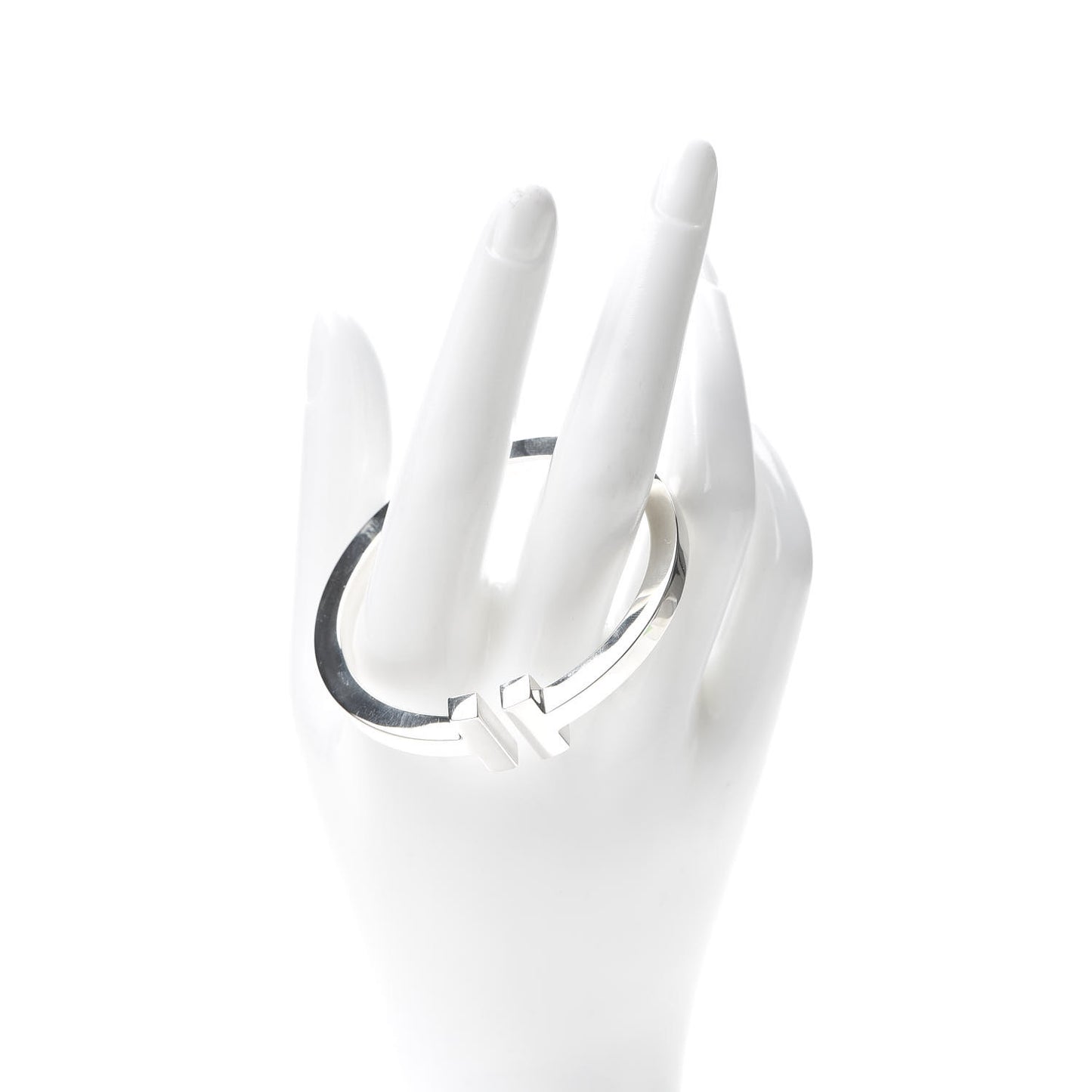 Sterling Silver T Square Bracelet