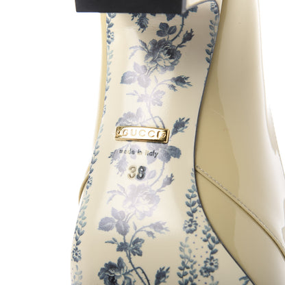 Gucci Vernice GG Victoire 55mm Loafer Pumps 38 Sand Storm 7 of 10