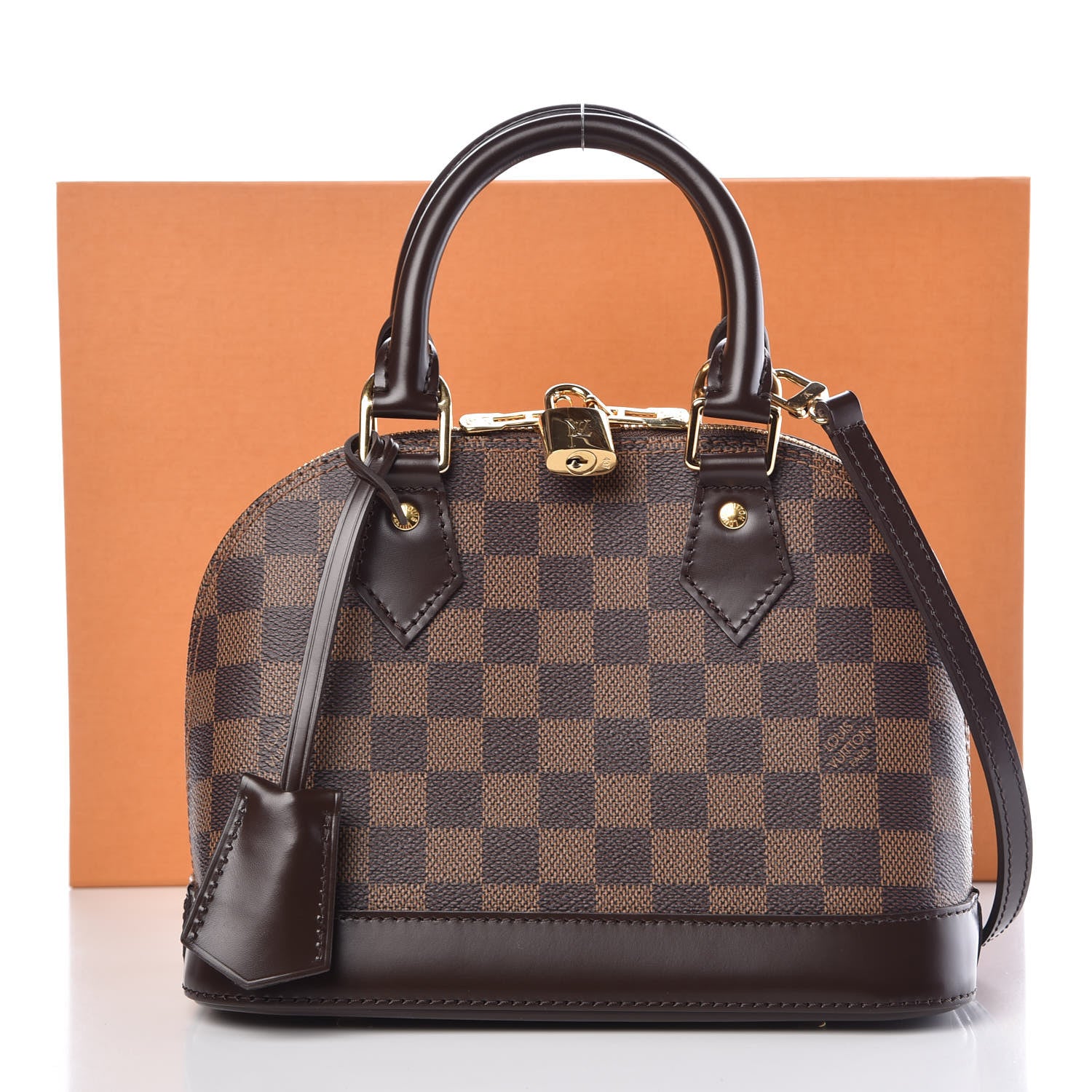 Louis Vuitton Damier Ebene Alma BB 7 of 7