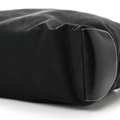 Prada Nylon Zip Tote Bag Black 9 of 15