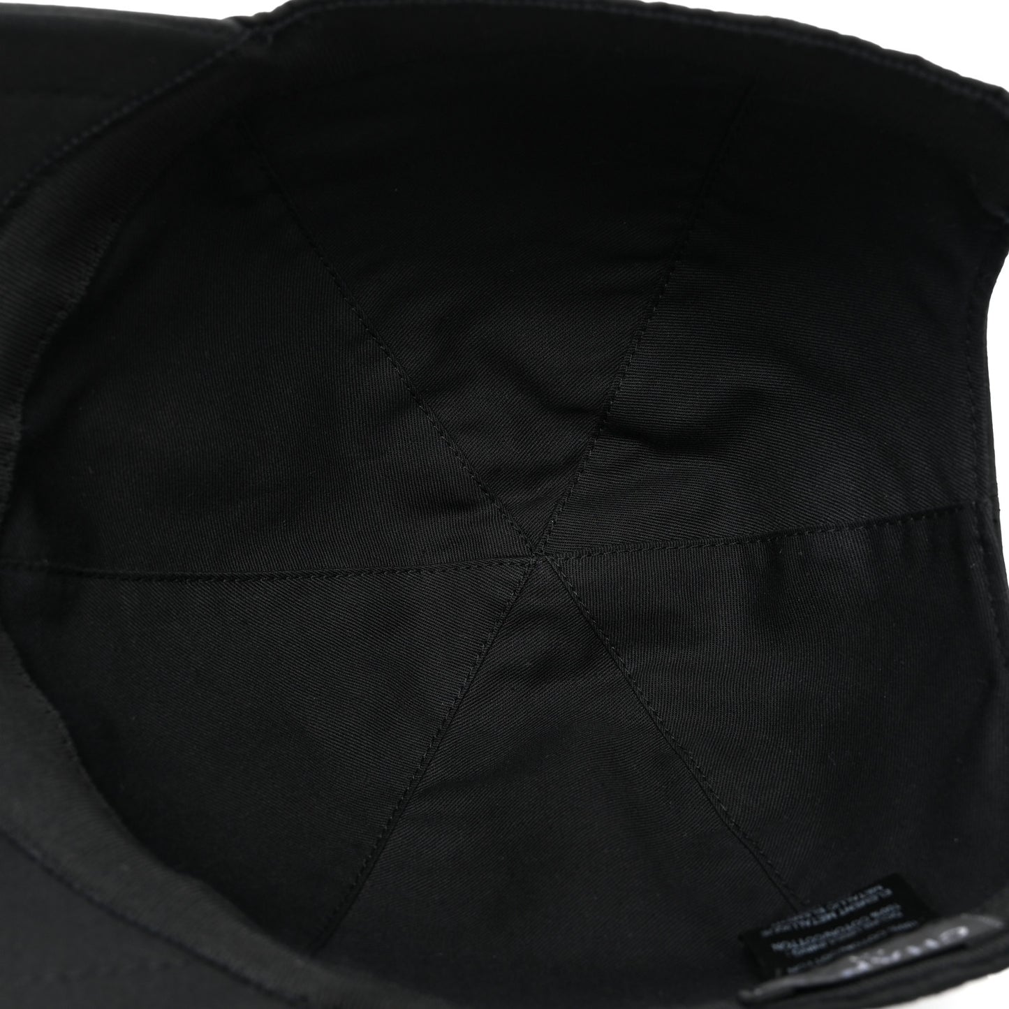 Cotton CC Cap Hat Black