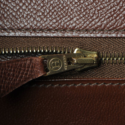 Hermes Courchevel Kelly Retourne 32 Chocolate 17 of 44