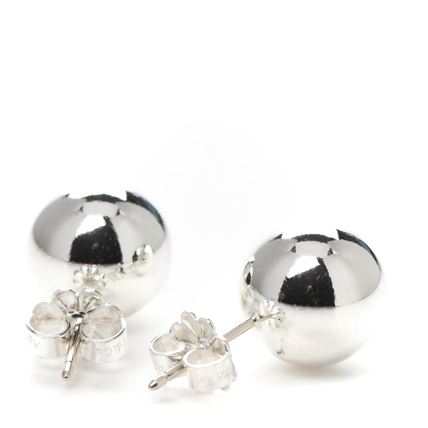 Sterling Silver 10mm HardWear Ball Earrings