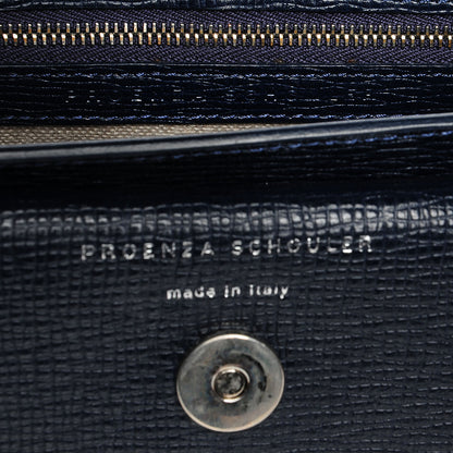 Proenza Schouler Linosa Leather Mini PS11 Classic Shoulder Bag Navy Blue 6 of 13