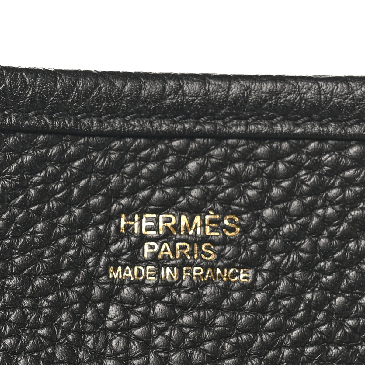 Hermes Taurillon Clemence Evelyne III PM Black 6 of 11