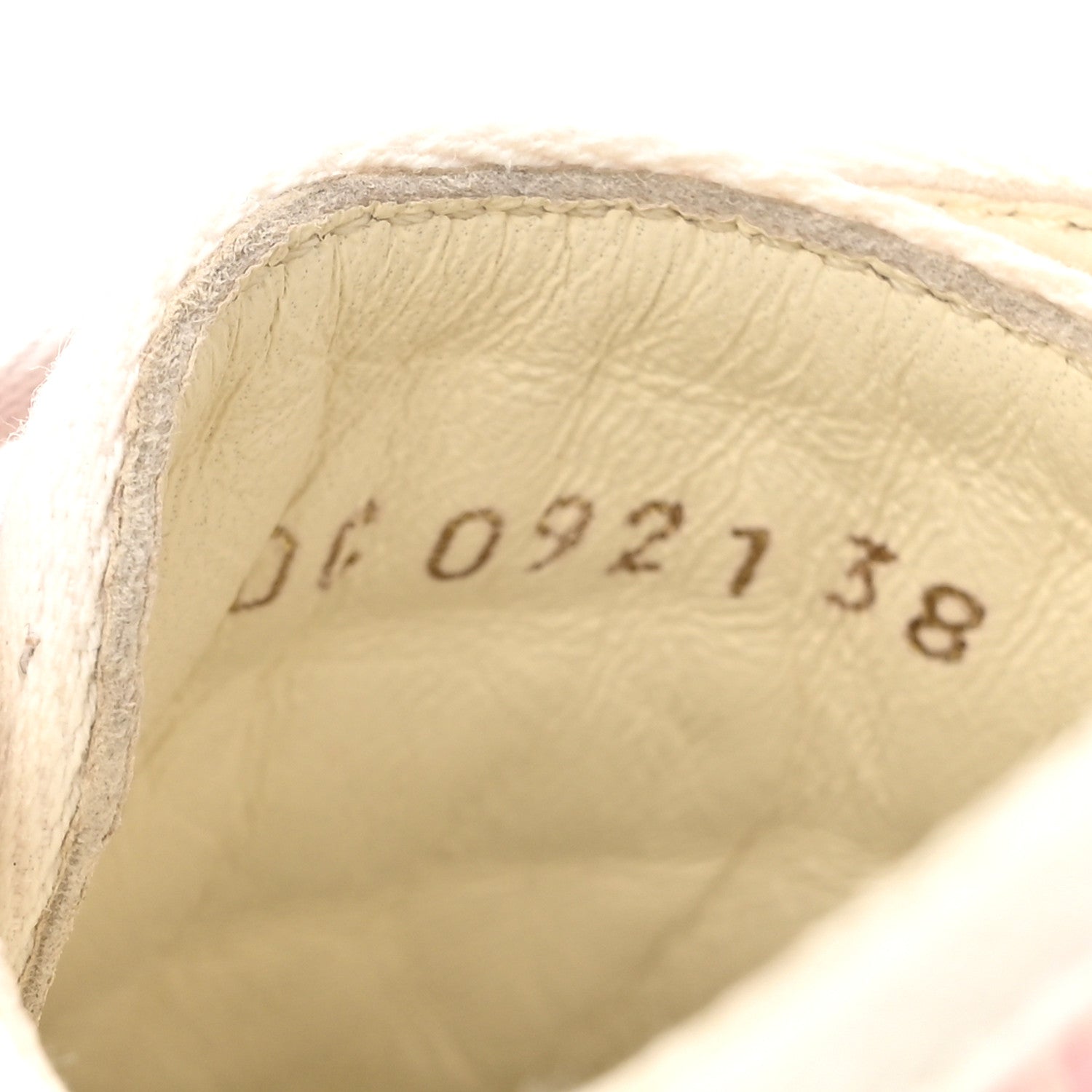 Christian Dior Canvas Toile De Jouy Embroidered Womens Walk'N'Dior Low Top Sneakers 38 Off-White Pink 9 of 12