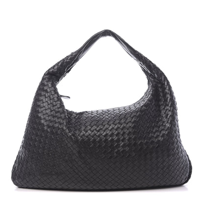 Bottega Veneta Nappa Intrecciato Large Veneta Hobo Black 1 of 10