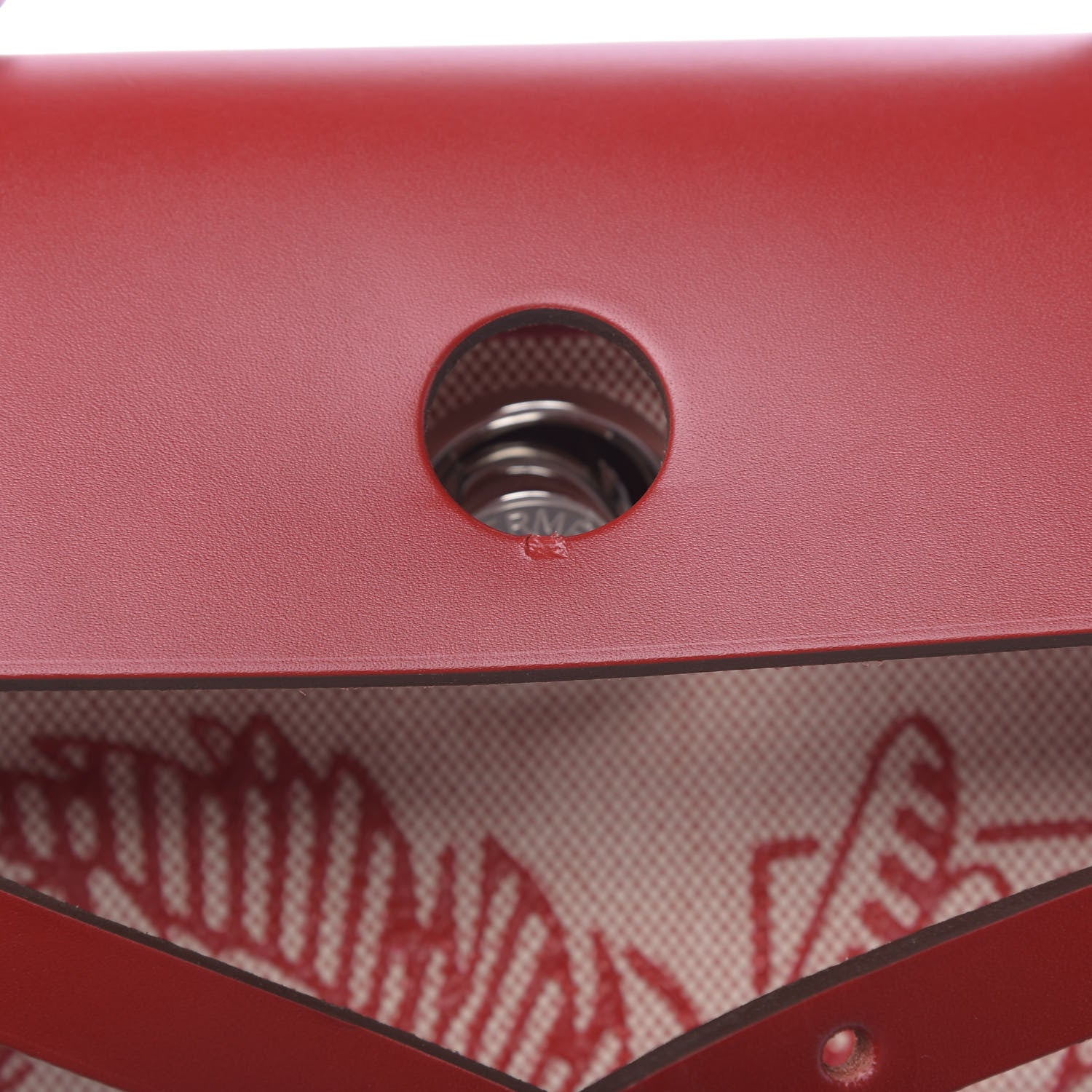 Hermes Vache Hunter Toile Pegase Pop Herbag Zip Retourne 31 PM Rouge Piment 12 of 15
