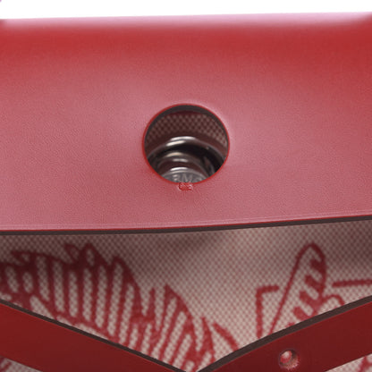 Hermes Vache Hunter Toile Pegase Pop Herbag Zip Retourne 31 PM Rouge Piment 12 of 15