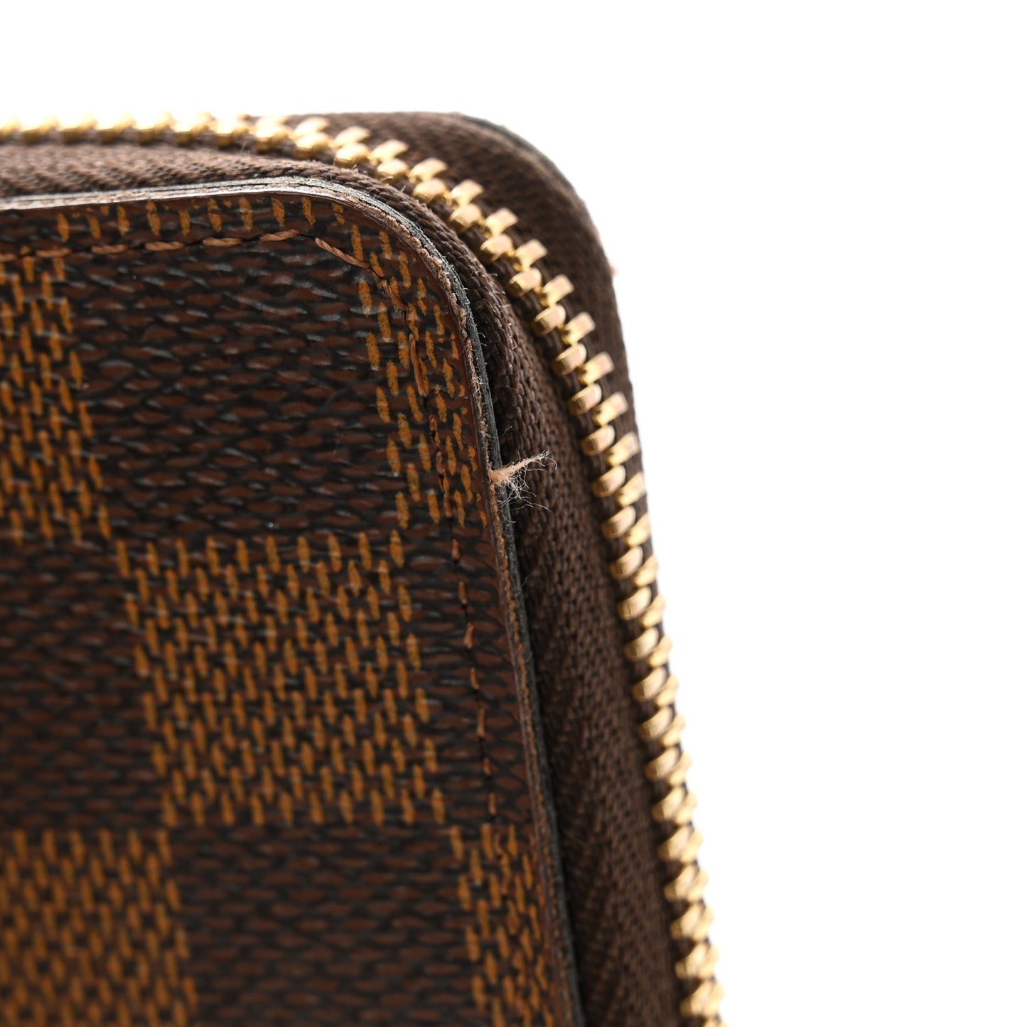 Damier Ebene Clemence Wallet Cherry