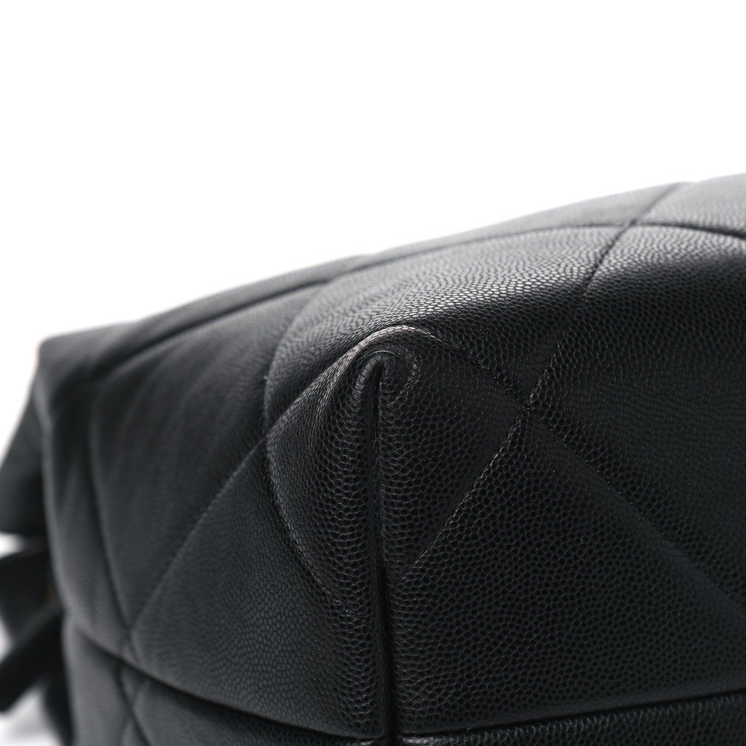 Chanel Caviar Quilted Large A Real Catch Shopping Bag Black 11 of 14