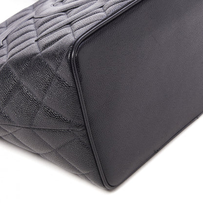 Chanel Caviar Quilted Medallion Tote Black 6 of 10