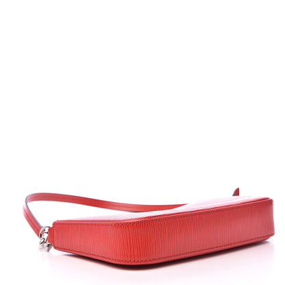 Louis Vuitton Epi Pochette Accessories NM Coquelicot 4 of 9