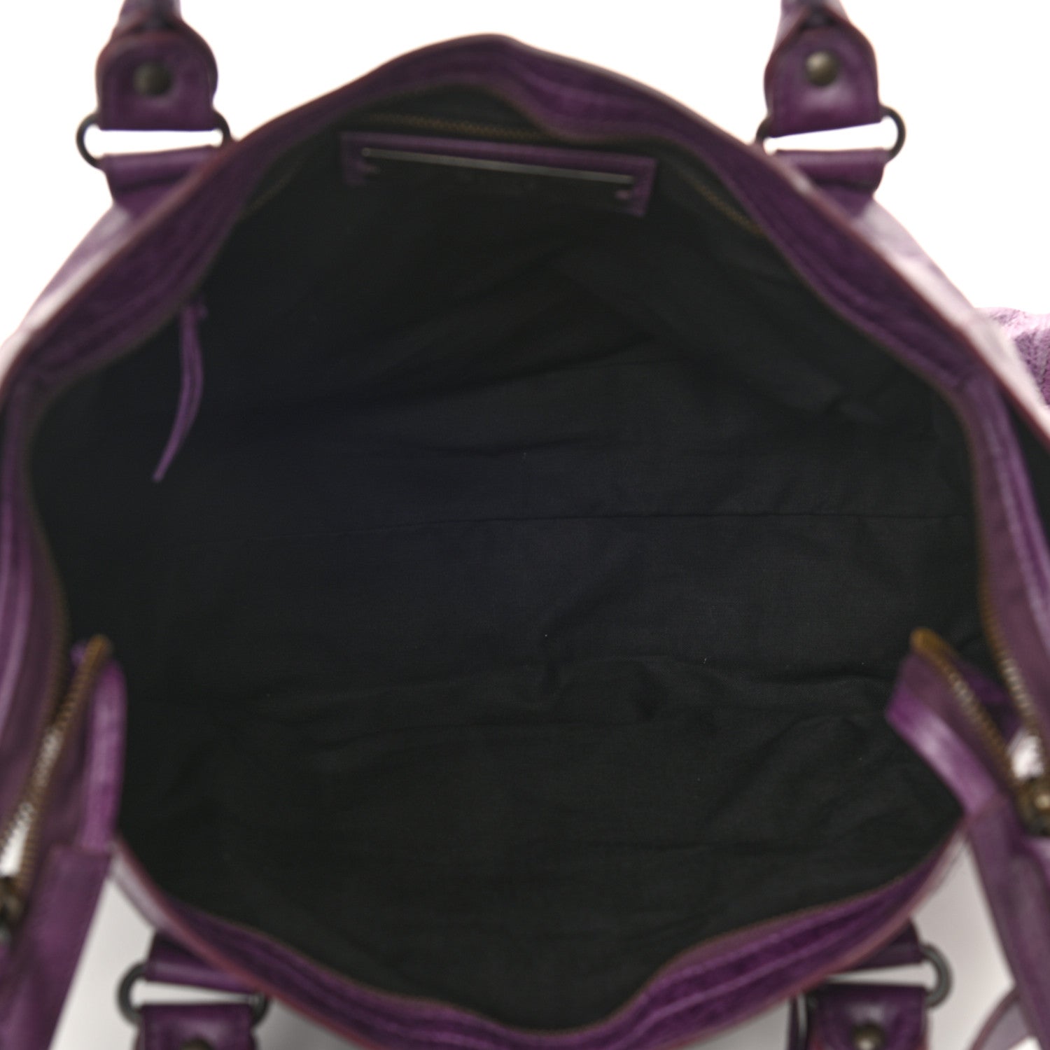 Balenciaga Agneau Classic Hardware City Raisin 4 of 7