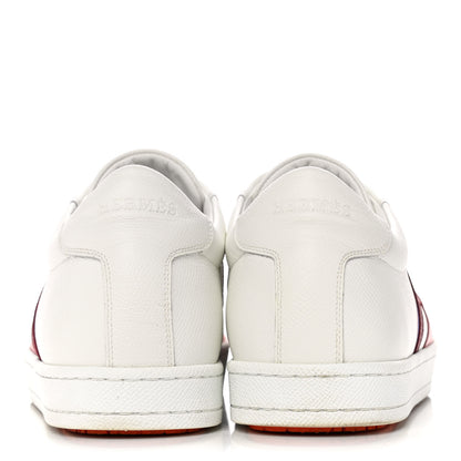 Hermes Epsom Womens Boomerang Sneakers 40 Multicolore Rose Pale 5 of 11