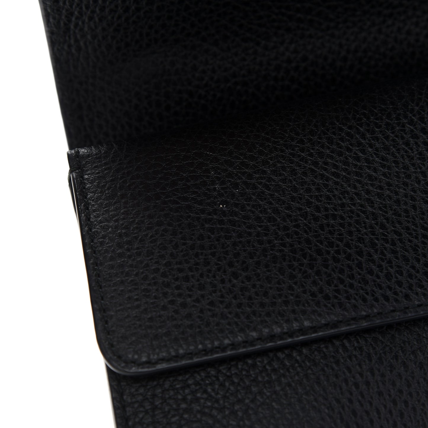 Pebbled Calfskin Small Dionysus Shoulder Bag Black