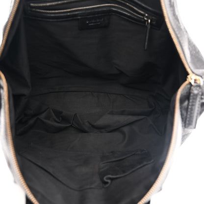 Givenchy Calfskin Crocodile Embossed Medium Nightingale Black 5 of 13