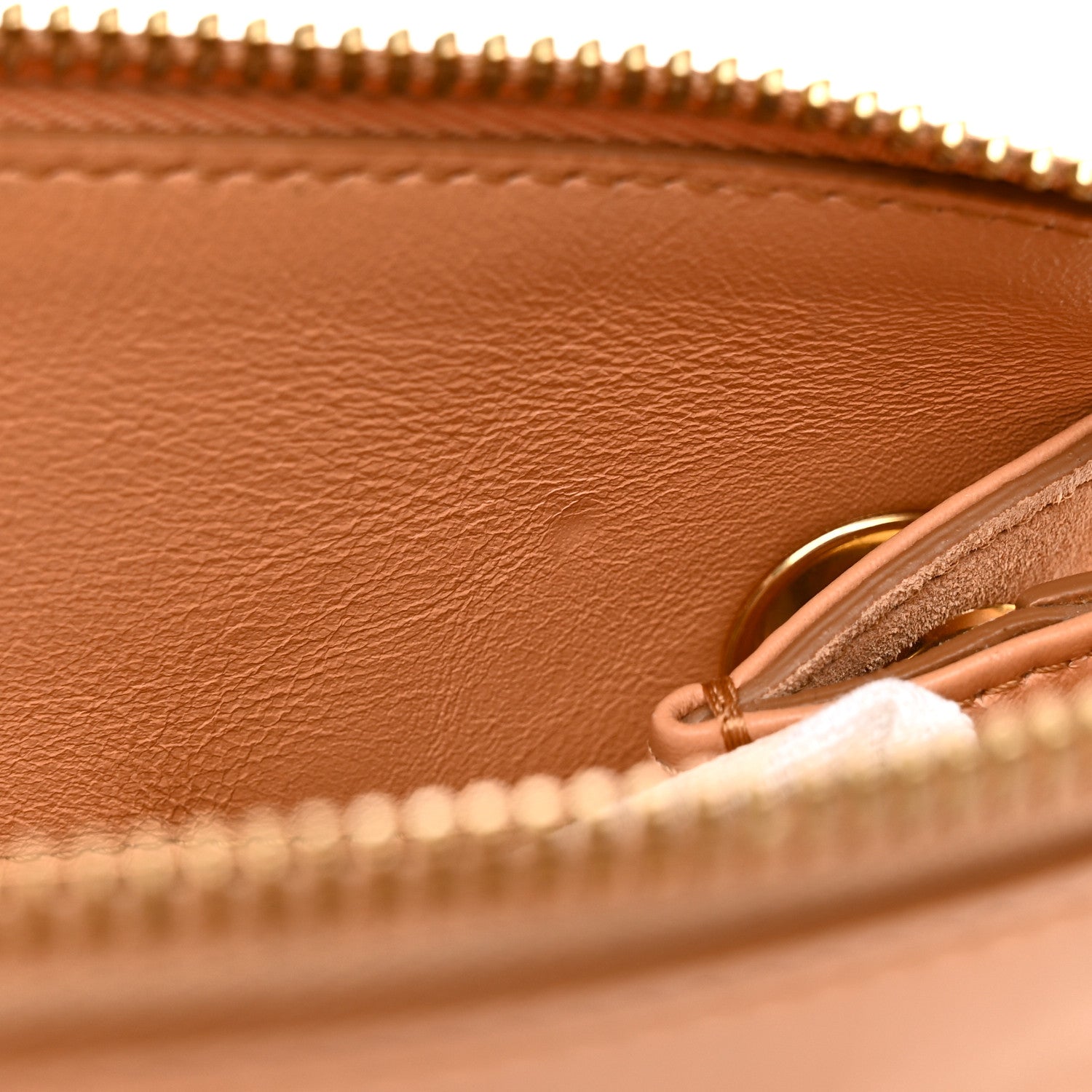 Chloe Calfskin Suede Small Roy Bag Caramel 12 of 14