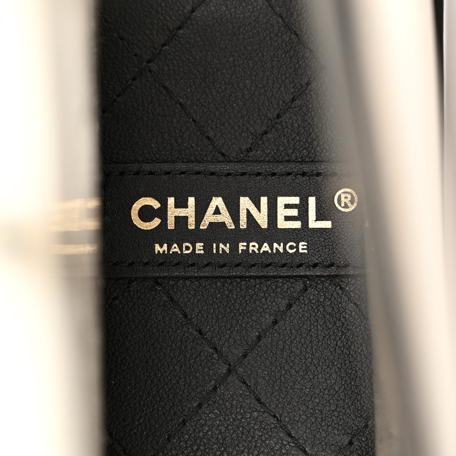 Chanel Lambskin PVC Medium Coco Sand Flap Black 6 of 11