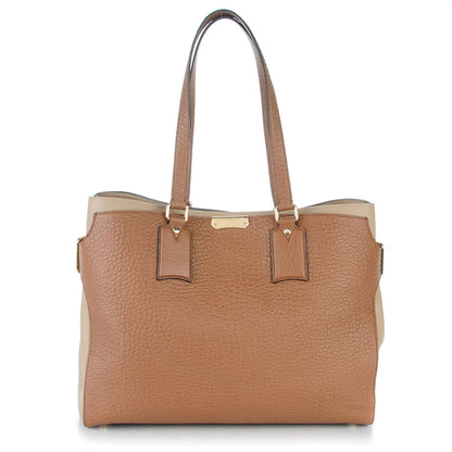 Burberry Heritage Grain Large Clarborough Tote Taupe Brown 1 of 7