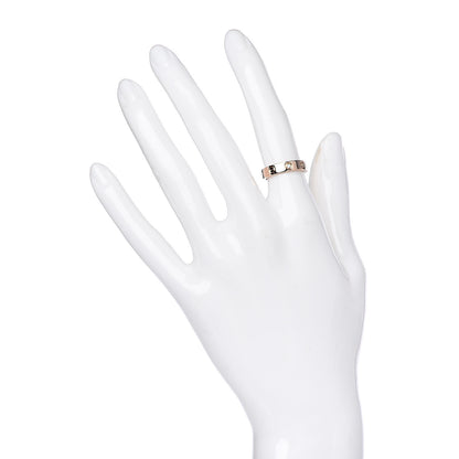 Cartier 18K Pink Gold Diamond 3.5mm LOVE Wedding Band Ring 48 4.5 2 of 4