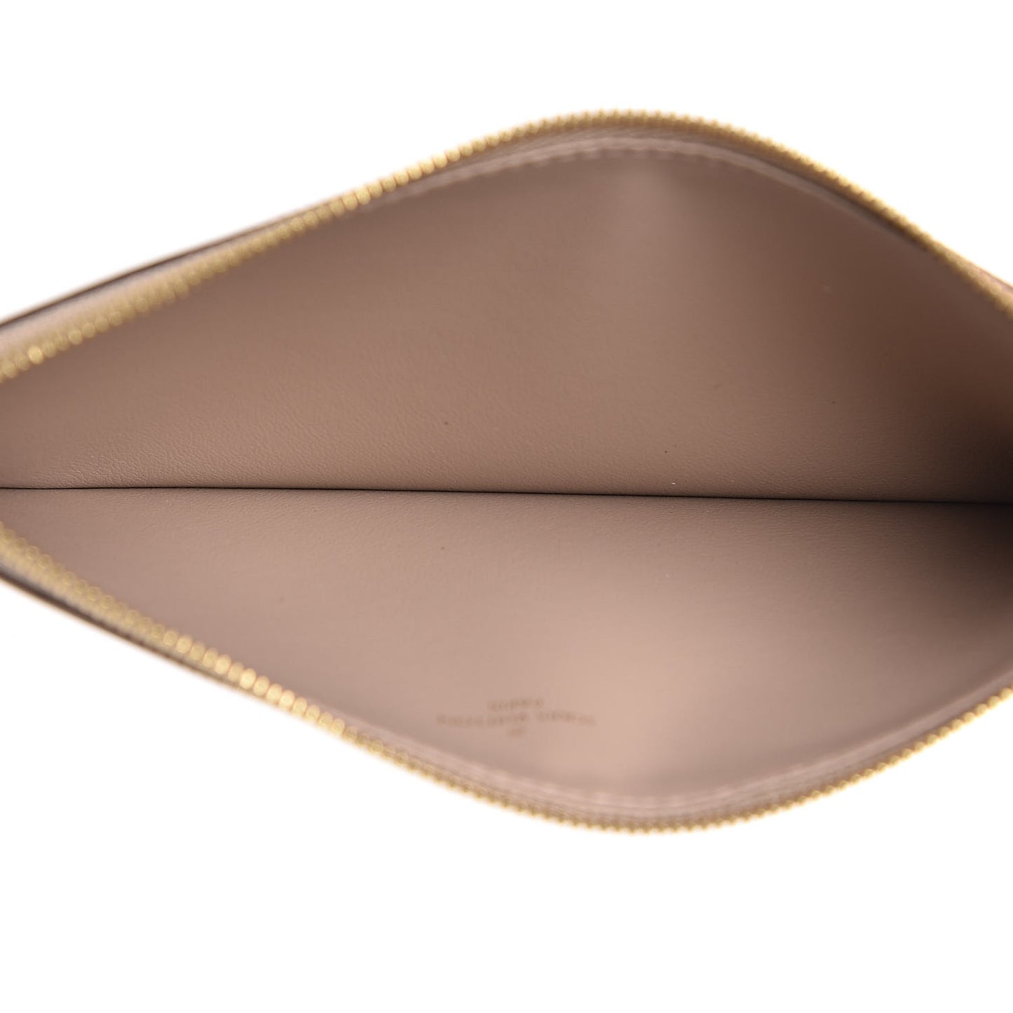 Epi Felicie Chain Wallet Zippered Insert Galet
