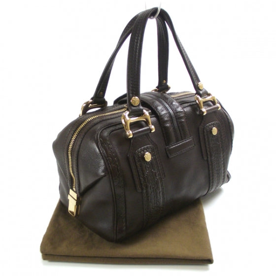 Gucci Guccissima Aviatrix Boston Chocolate 3 of 10