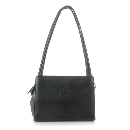 Chanel Caviar CC Shoulder Bag Black 1 of 9
