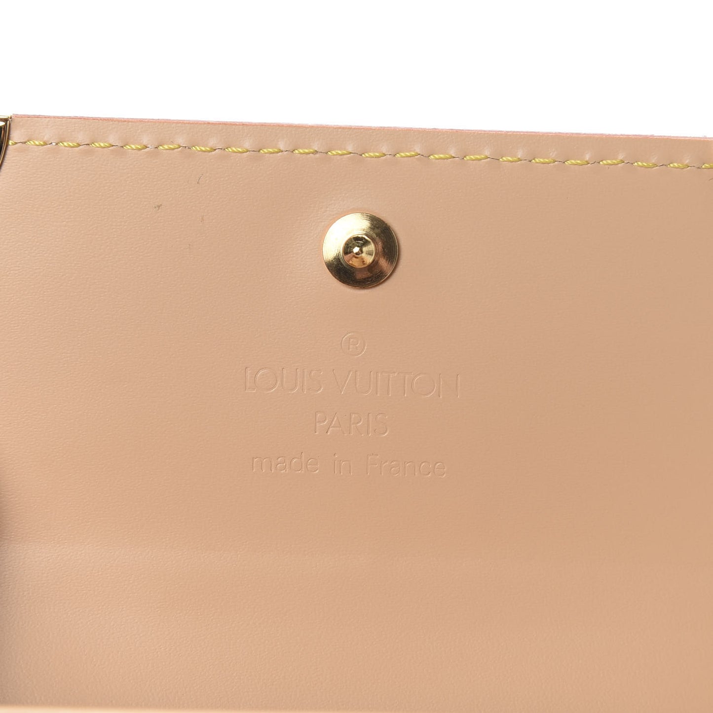 Monogram Multicolor Porte-Monnaie Plat Coin Purse White
